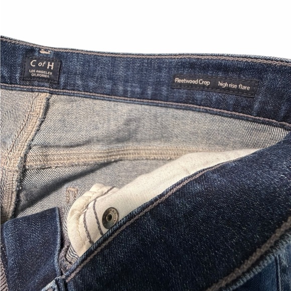 Citizens of Humanity Fleetwood Crop High Rise Flare Sz 28 - Picture 8 of 14